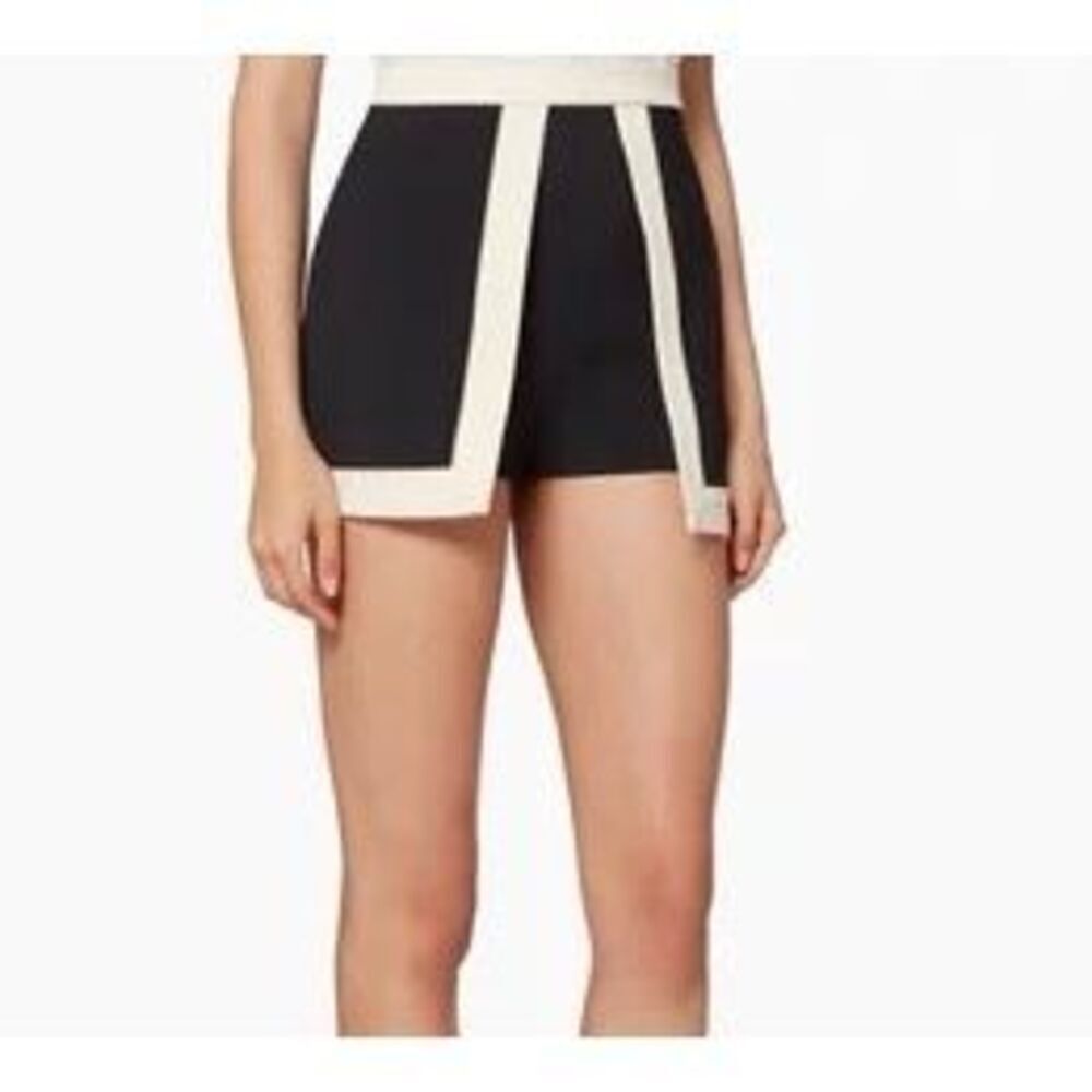 Venus Skort Size‎ 12 Navy Blue White Colorblock Mini Skirt Shorts